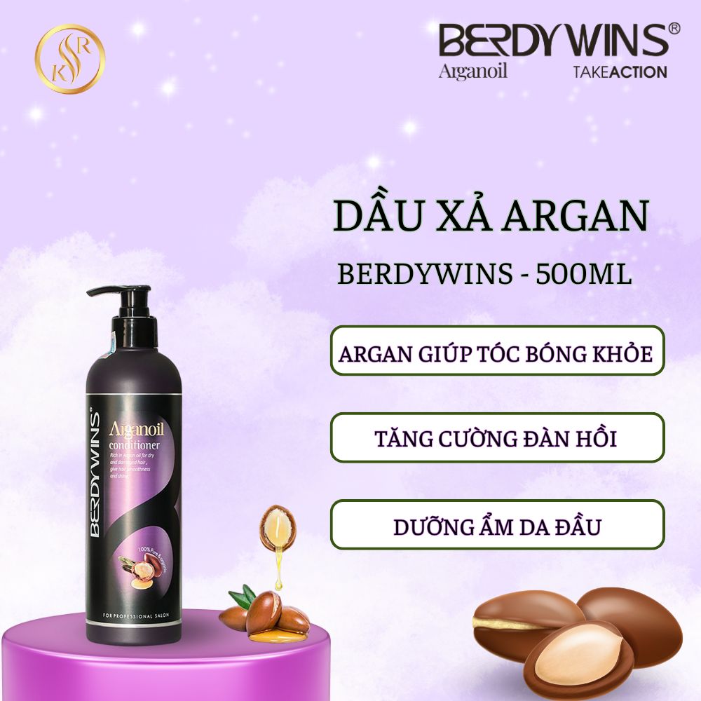 Dầu xả phục hồi - Arganoil BERDYWINS - 500ml