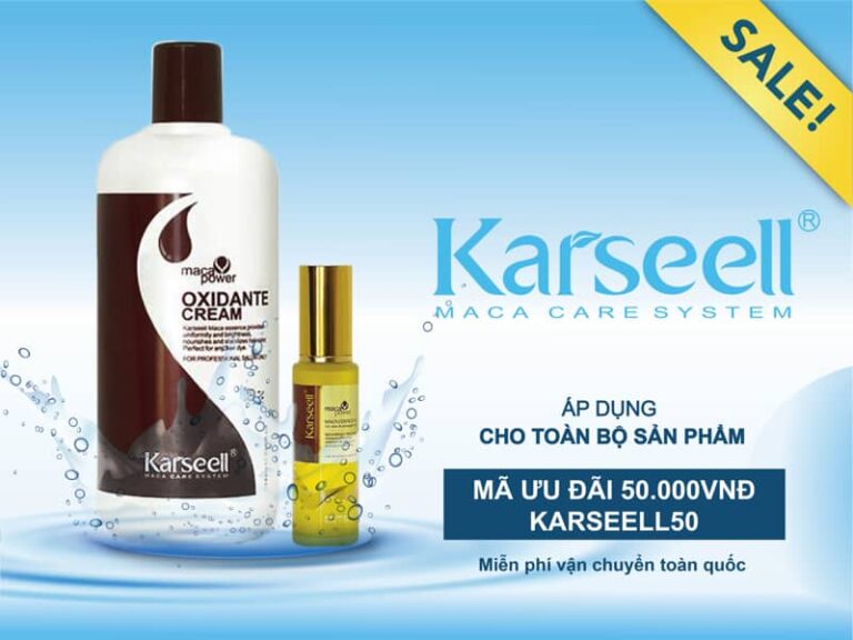 Tưng bừng mở cửa, nhập mã ưu đãi KARSEELL50 giảm ngay 50K áp dụng cho tất cả đơn hàng, miễn phí vận chuyển toàn quốc 100%