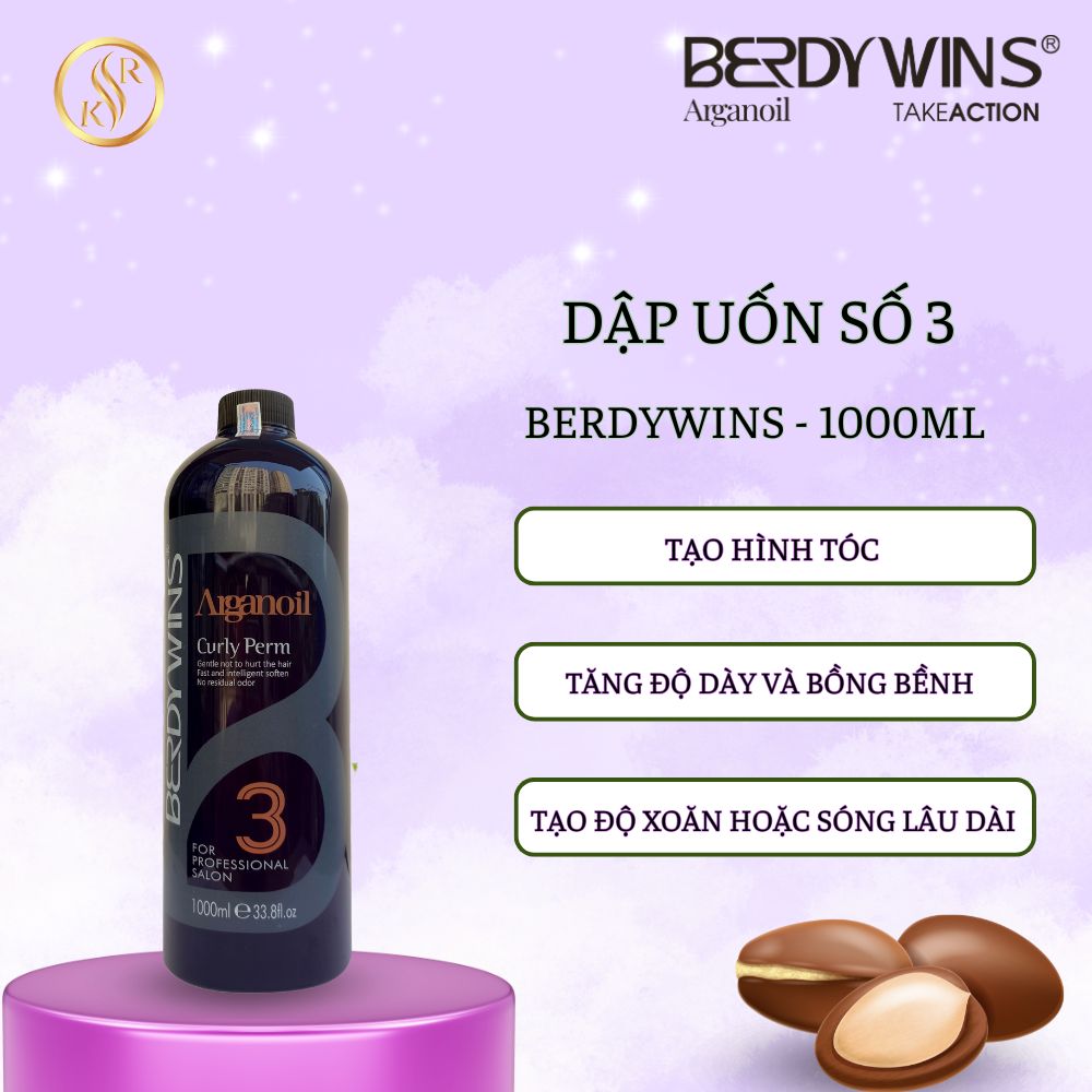 DẬP ĐỊNH HÌNH TÓC UỐN BERDYWIN COLLAGEN SỐ 3