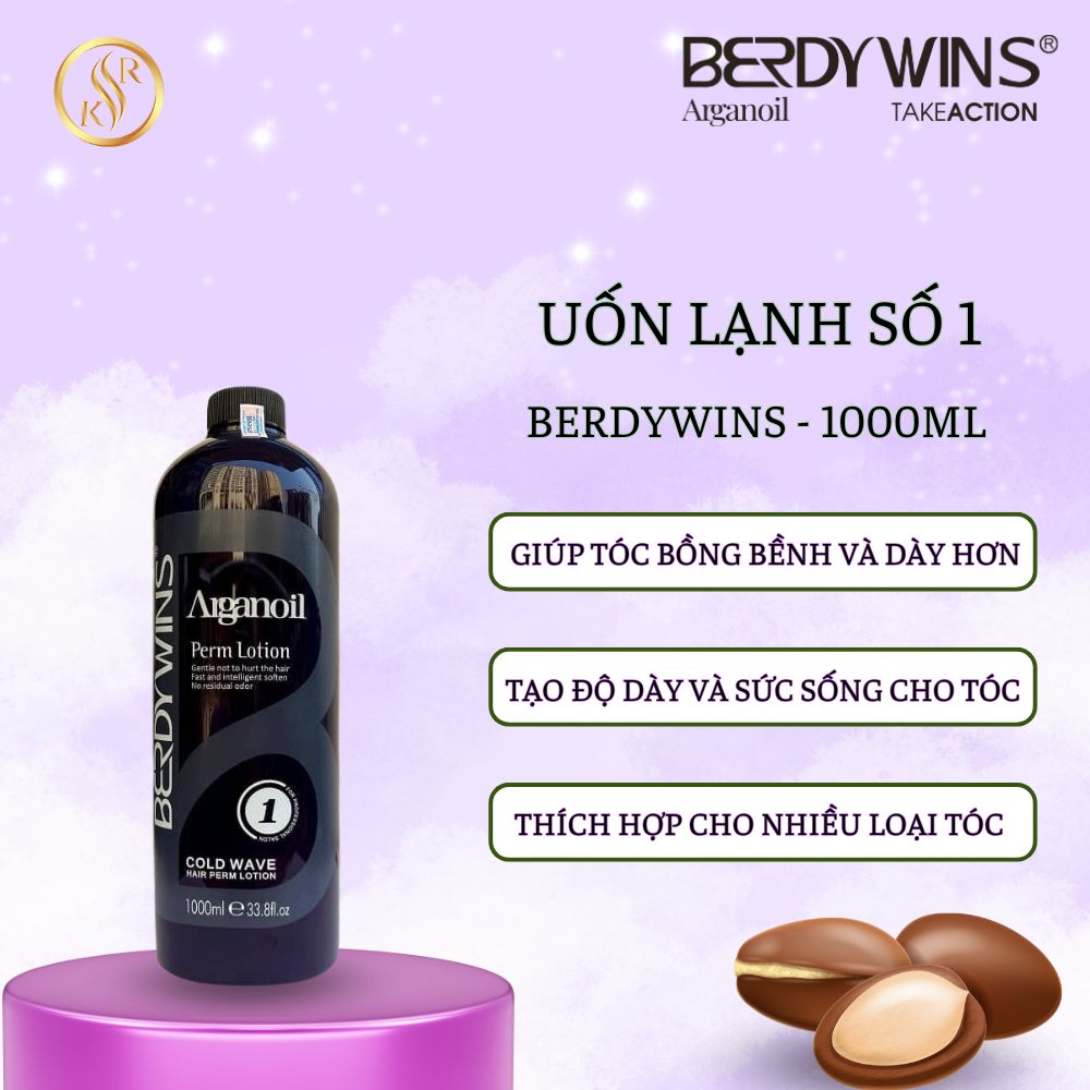 UỐN LẠNH ARGANOIL BERDYWINS 1000ML - SỐ 1