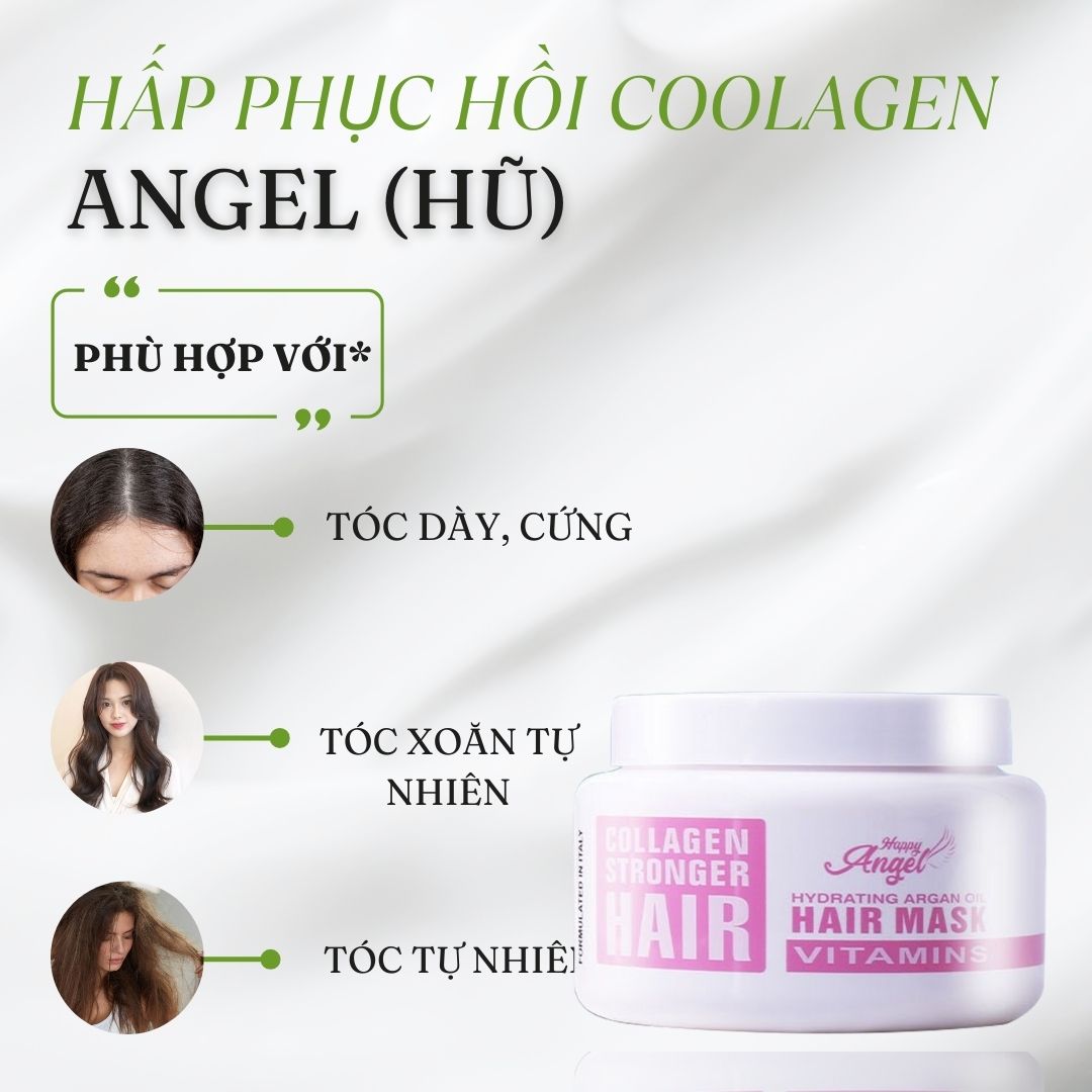 Hấp Phục Hồi Collagen Angel 500ml (hũ).2 Hấp Phục Hồi Collagen Angel 500ml (hũ).2