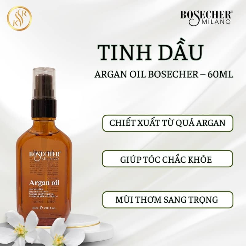 Tinh Dau Argan Oil Bosecher–60ml