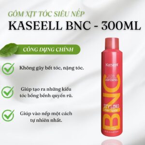 Gôm Xịt Tóc Karseell Bnc Siêu Nếp – 300ml.4
