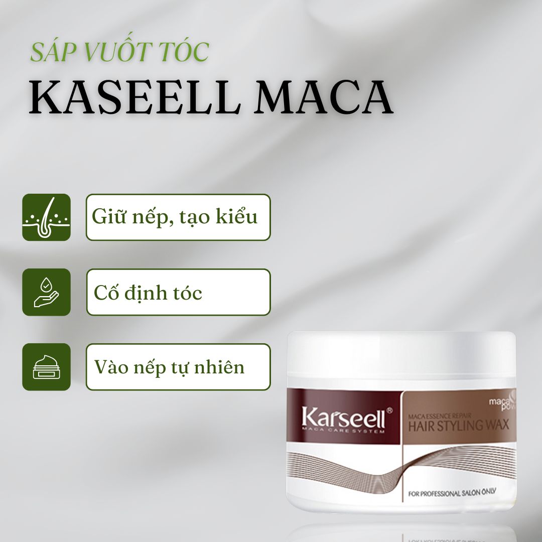 Sáp Vuốt Tóc Karseell Maca.1 Sáp Vuốt Tóc Karseell Maca.1