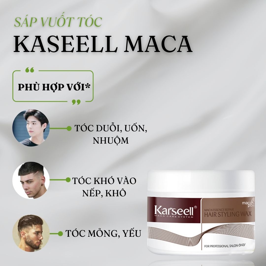 Sáp Vuốt Tóc Karseell Maca.2 Sáp Vuốt Tóc Karseell Maca.2