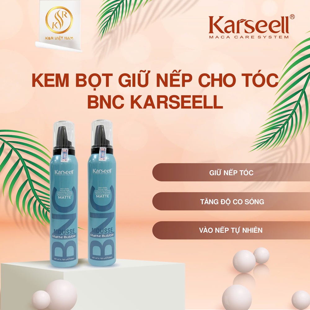 Keo Bot Giu Nep Toc Karseell 200ml