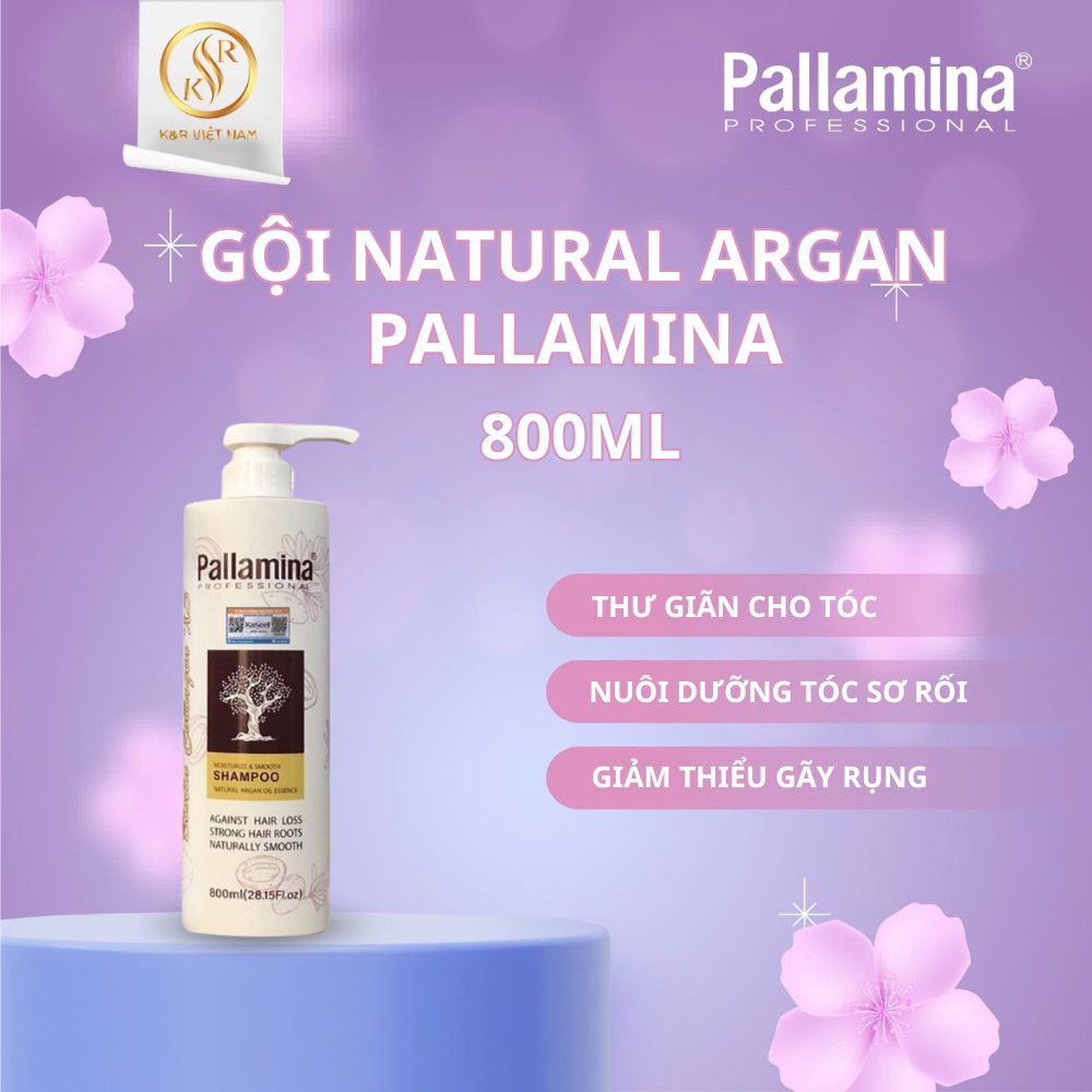 Goi Natural Argan Pallamina 800ml