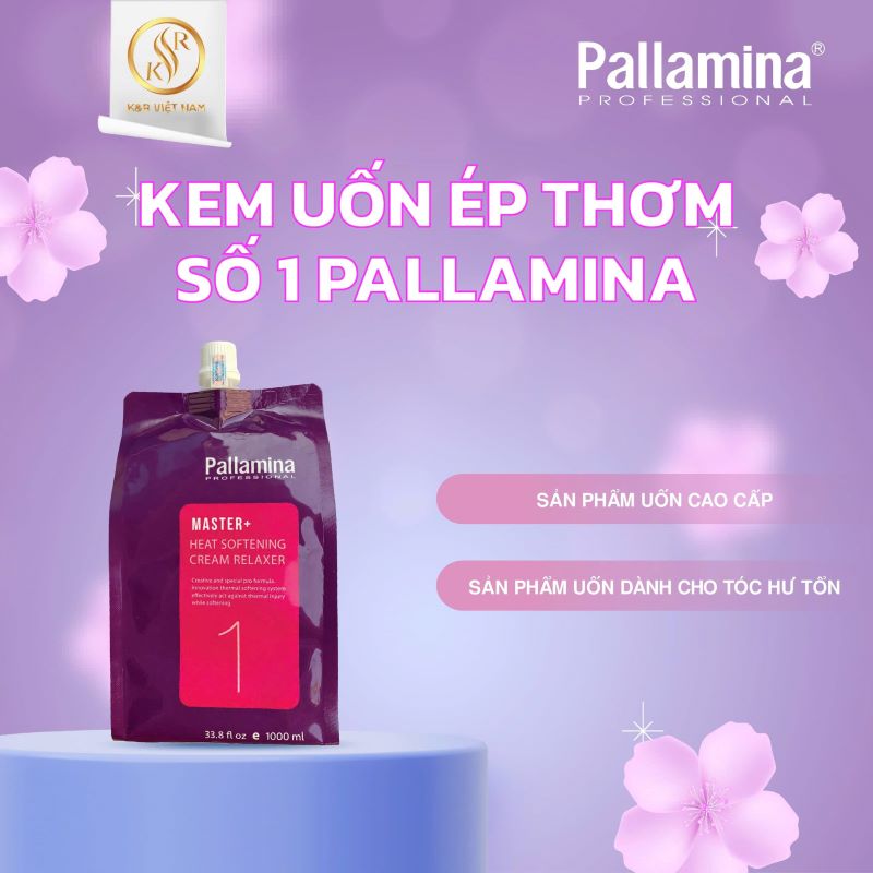 Kem uốn ép thơm số 1 Pallamina 1000ml (túi)