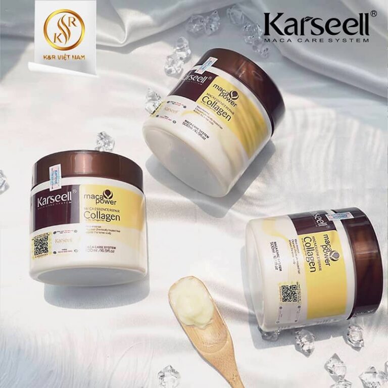 Dưỡng Tóc Đặc Với Ủ Tóc Karseell Collagen