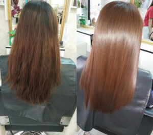 phục hồi keratin cho tóc 