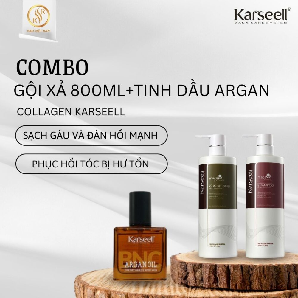 Cb Gx 800ml Td Argan 50ml Karseell