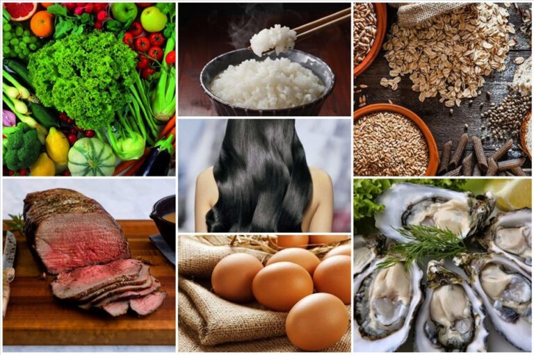 Tóc khoẻ mạnh cần có chế độ dinh dưỡng phù hợp