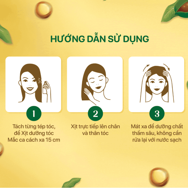 Hướng Dẫn Sử Dụng Tinh Dầu Dưỡng Tóc Hiệu Quả Tại Nhà