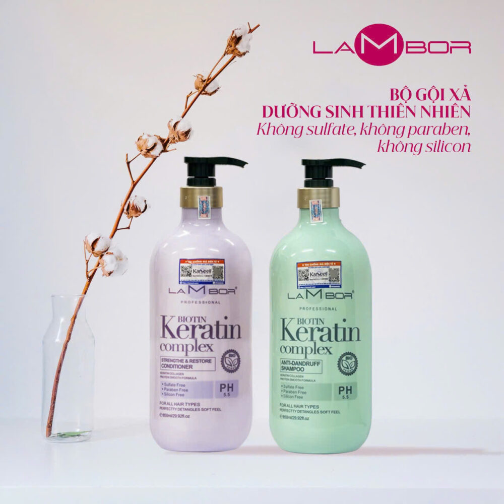 Gx Duong Sinh Biotin Keratin Lambor 850