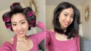  Uốn tóc tại nhà bằng lô 