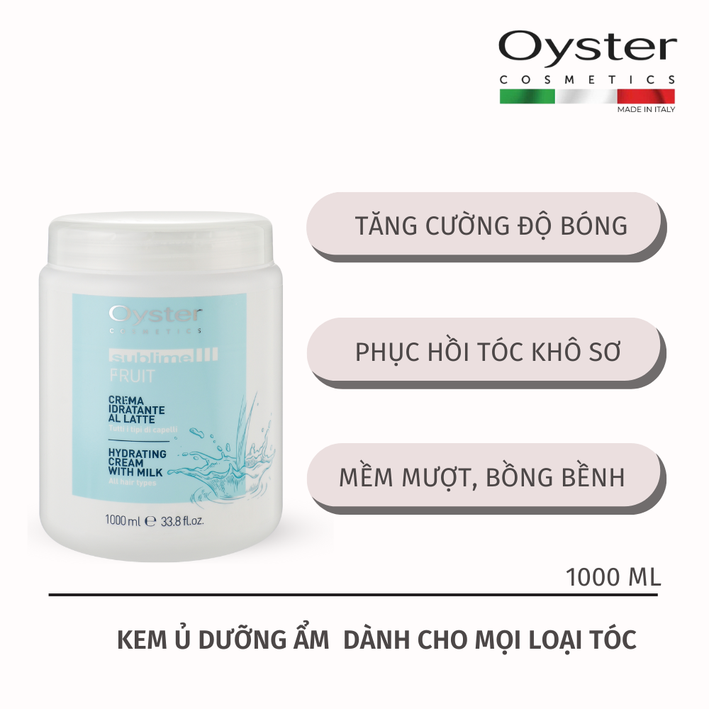 Kem ủ Dưỡng ẩm Dành Cho Mọi Loại Tóc