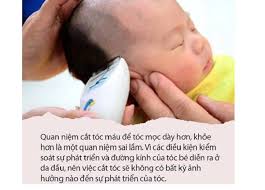 tóc máu của trẻ sơ sinh
