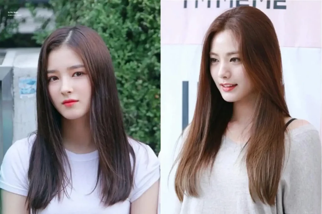 Kiểu Tóc Duỗi Thẳng Thanh Lịch – Kiểu Tóc đi Chơi Noel Cho Nàng Thích Sự Tối Giản