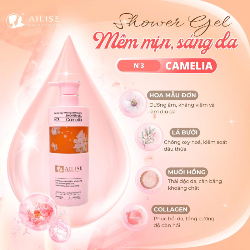 Sữa Tắm Ailise N3 500ml 1