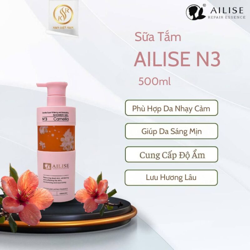 Sữa Tắm Ailise N3 500ml