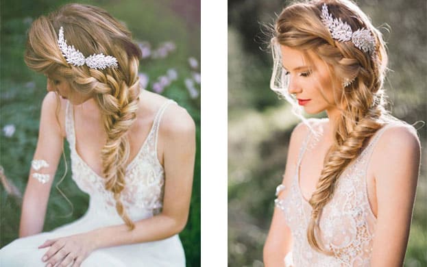 Tóc Tết Lệch Nhẹ