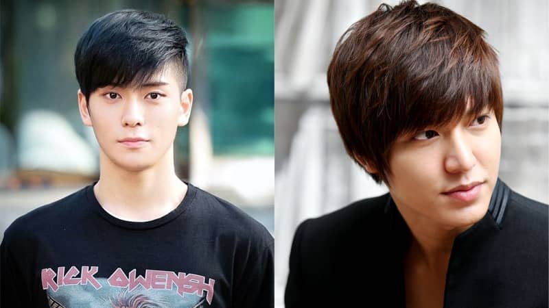 Kiểu Tóc Nam Hàn Quốc Mái Ngố Xéo