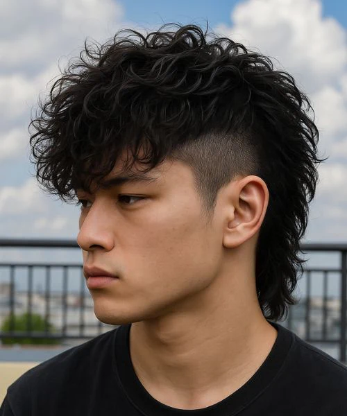 Mullet Undercut (modern Soft Mullet)