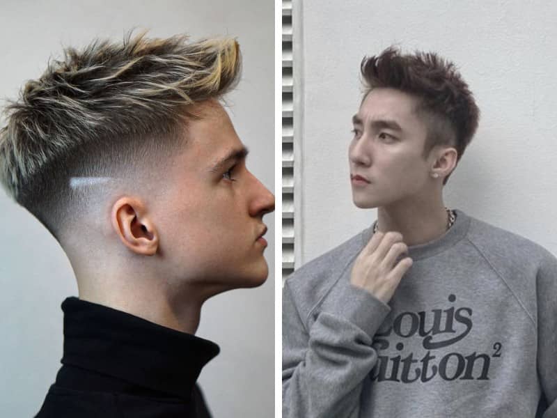 Tóc Short Quiff Cổ điển