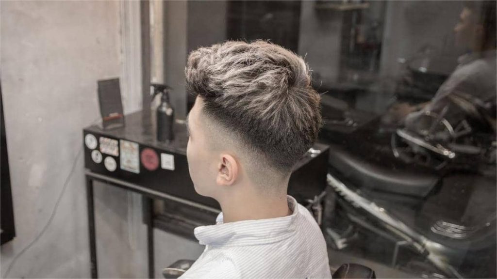 Tóc Short Quiff Fade Cao
