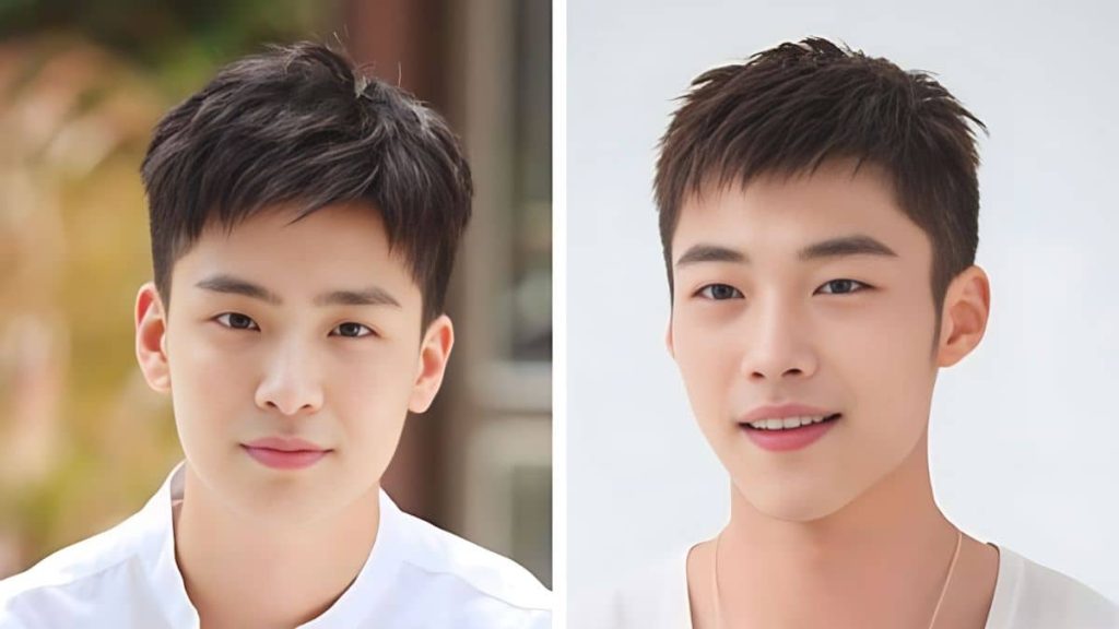 Tóc Nam Hàn Quốc Tỉa Layer