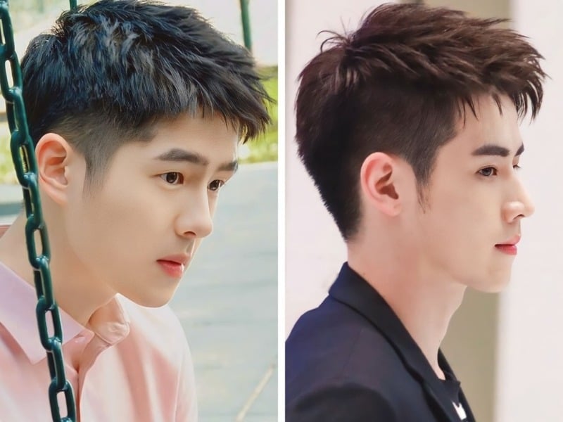 Tóc Nam Layer Ngắn